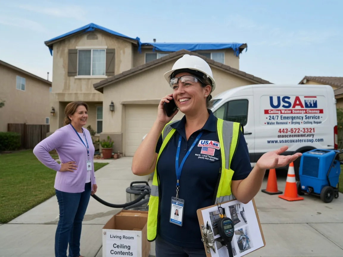 Ceiling Water Damage Restoration Tracy, CA FAQs
