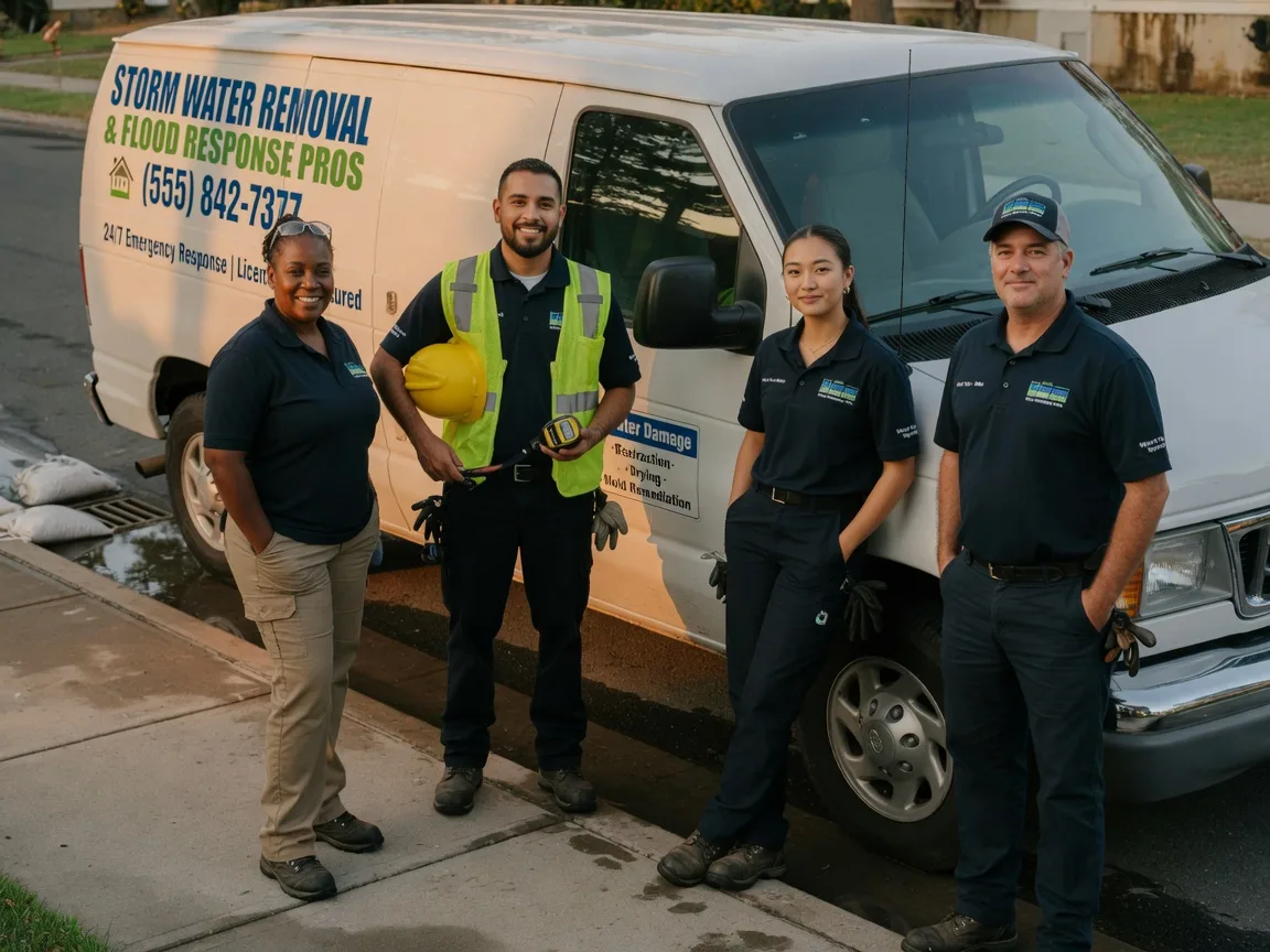 Storm Damage Water Removal company in Tracy, CA